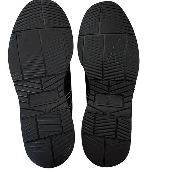 Allen Edmonds Voyager 6180 9.5 Distressed Black Leather Casual Comfort Shoe - Picture 9 of 11